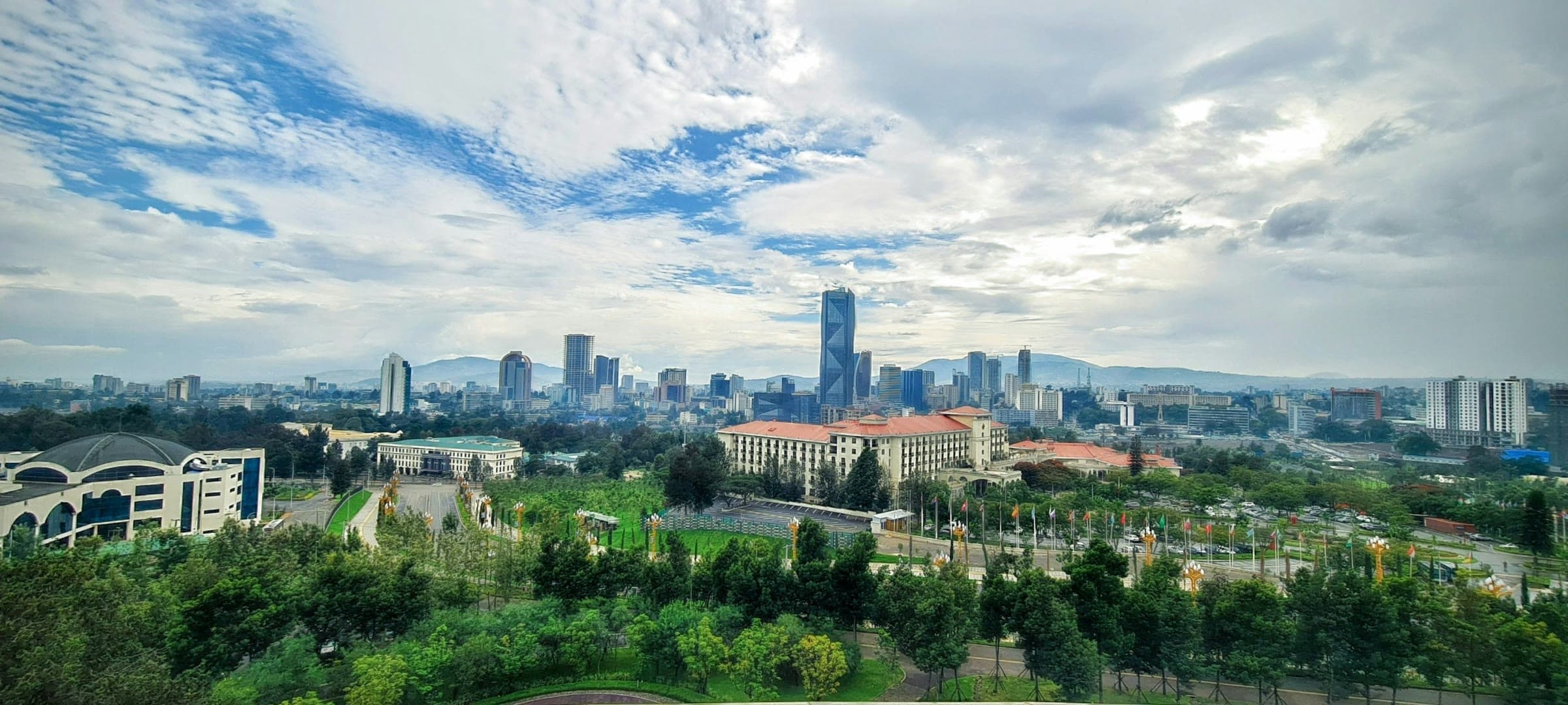 Addis Ababa city skyline
