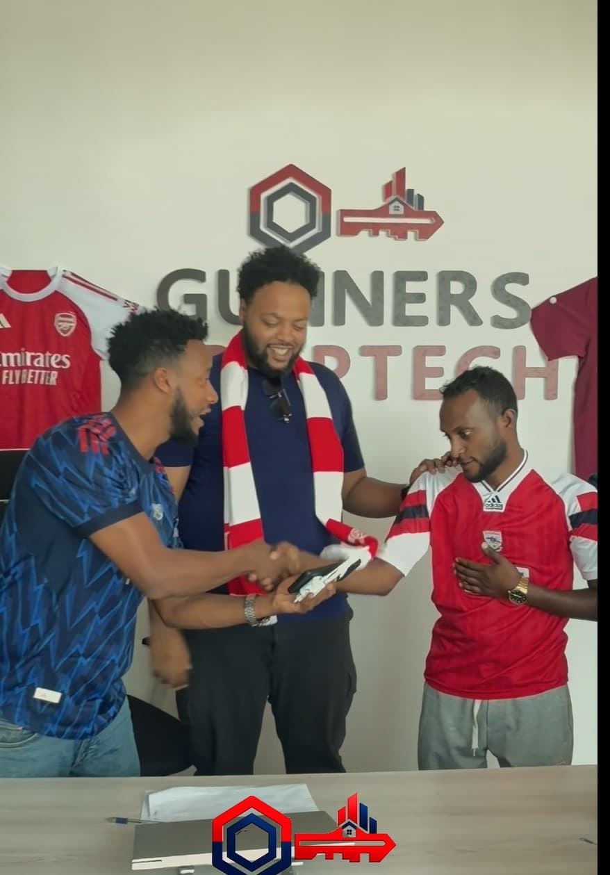 From Heartbreak to Celebration: Gunners Media Replaces Ethiopian Gooner’s Lost Phone after Historic Title Finale